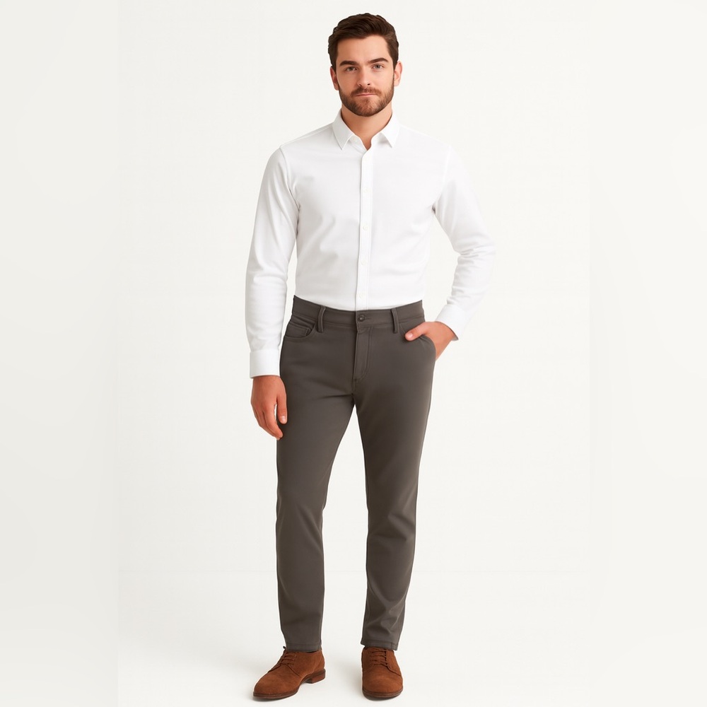 EUC Men’s Sweat Tailor All-In Pants in Stone Color - Size 32X32